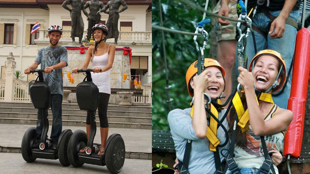 Gibbon Uçuş: Chiang Mai Eco Zip Line Macera